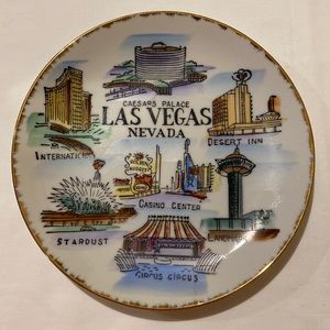 Vintage Las Vegas, Nevada Collector Plate